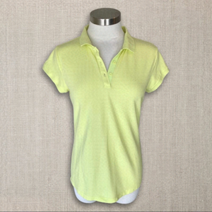 𝅺calvin Klein Neon Yellow Polo